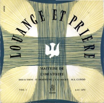disques Louange et prière, volume 1