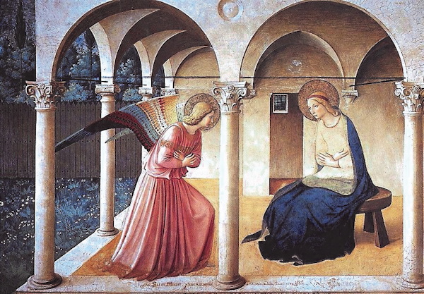 Fra Angelico, Annonciation du couvent San Marco