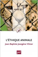 couveture du livre "l'éthique animale"