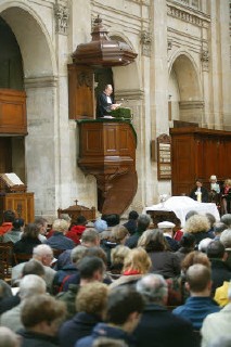 culte à l'Oratoire du Louvre - Photo Pascal Deloche © GODONG
