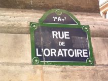 La rue de l'Oratoire à Paris - Photo Gérard Chevallier             Chevallier