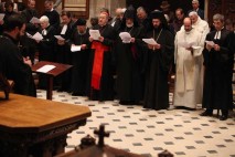 célébration œcuménique dans l'Oratoire du Louvre