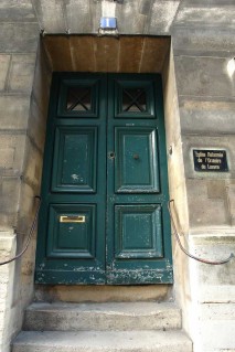 Portail de l'Oratoire du Louvre, rue Saint-Honoré à Paris