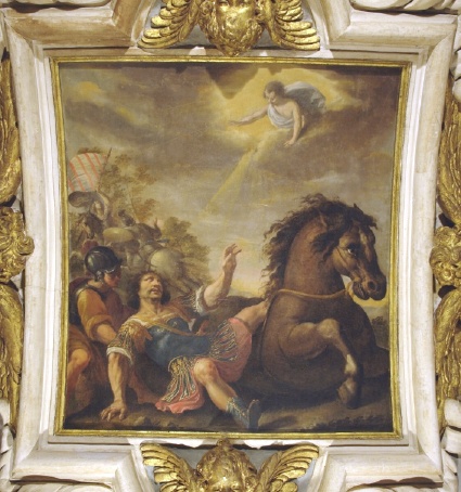 conversion de paul, fresque Oratoire du Louvre