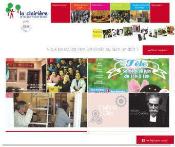 site internet de La Clairière