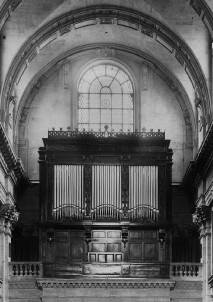 L'orgue de l'Oratoire en 1910