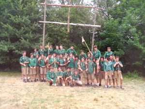 Scoutisme : Camps d'été de la compagnie et de la troupe